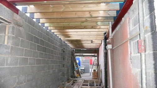 first floor joist structure