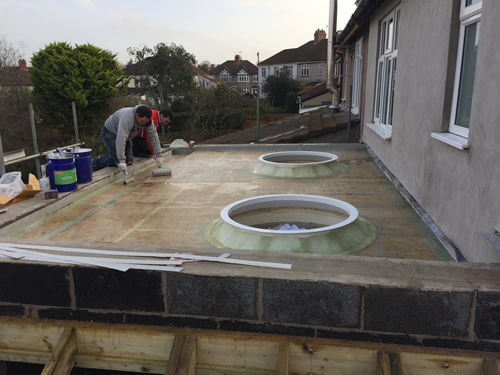 preparation for flat roof system