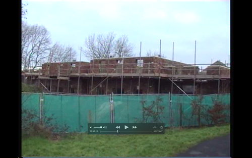 brickwork to roof plate